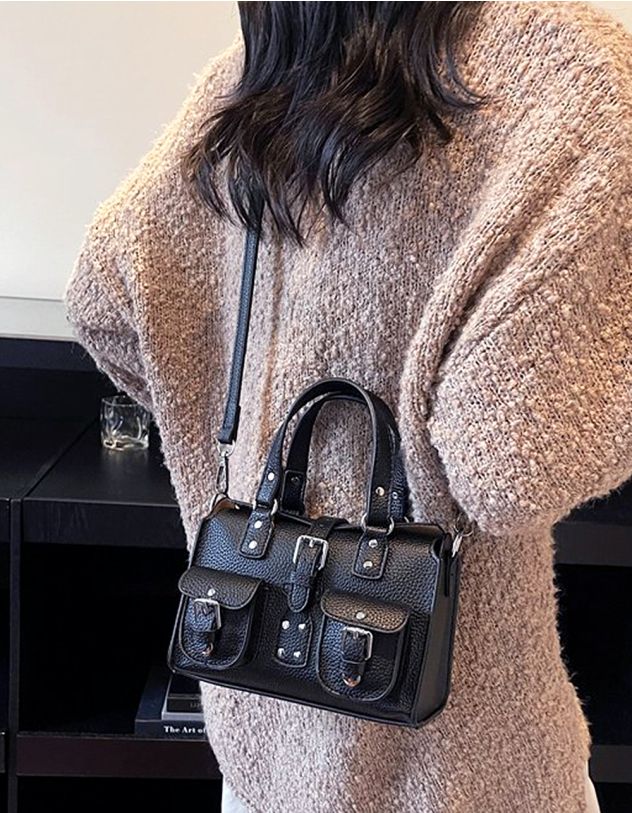 Сумка на довгому ремінці з кишенями | 265273-02-XX - A-SHOP