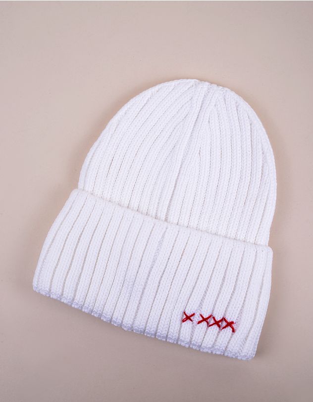 Шапка ковпак у рубчик | 268995-01-XX - A-SHOP