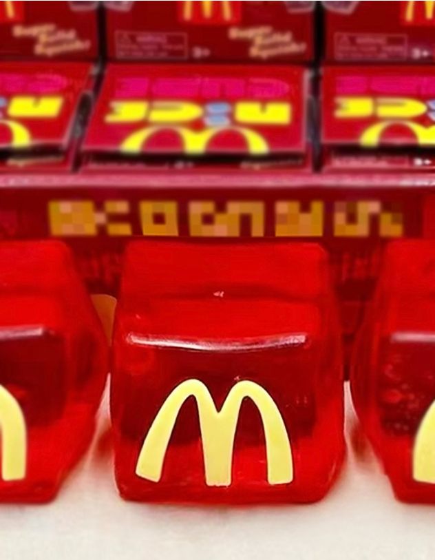 Сквіш антистрес у вигляді кубика льоду McDonald's | 269571-15-XX - A-SHOP