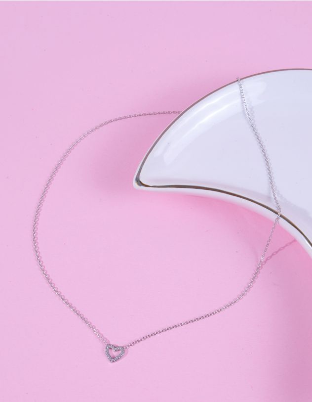 Підвіска на шию з кулоном у вигляді серця | 264037-05-XX - A-SHOP