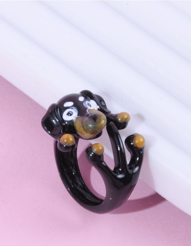 Кільце у вигляді песика | 263613-02-33 - A-SHOP