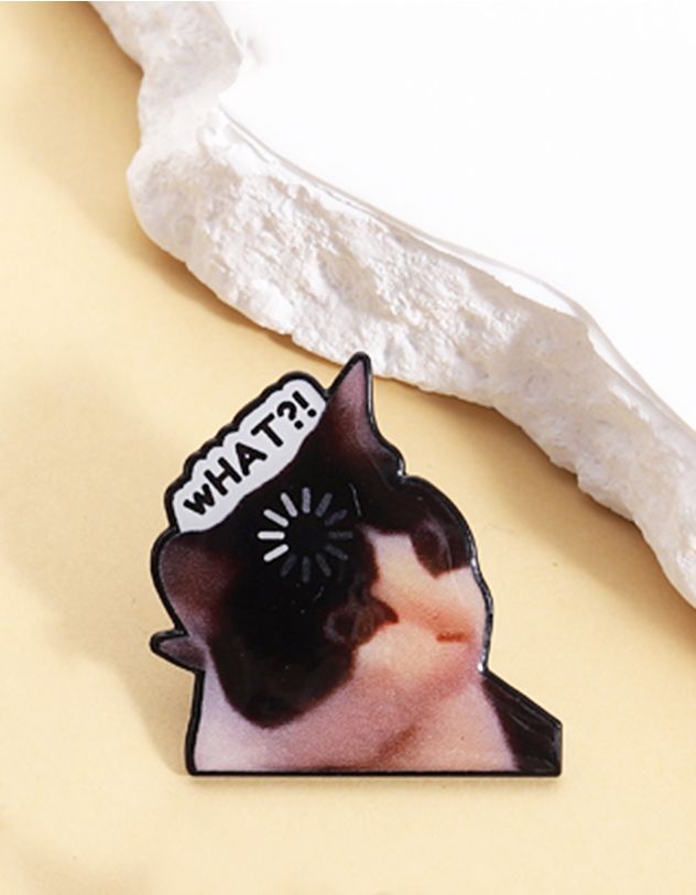 Брошка у вигляді котика | 266166-02-XX - A-SHOP