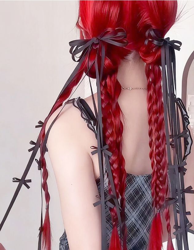 Заколка для волосся з бантом на стрічці | 265933-02-XX - A-SHOP