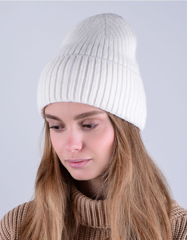 Шапка ковпак у рубчик | 265324-01-XX - A-SHOP