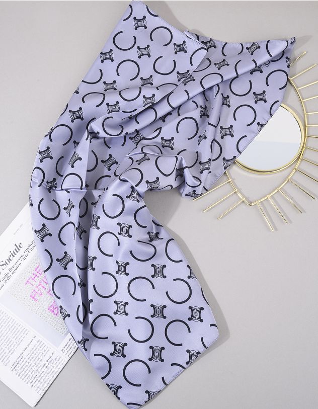 Хустка на шию з принтом | 265215-11-XX - A-SHOP