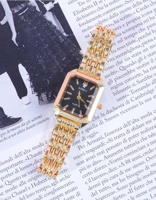 Годинник на руку з металевим браслетом | 263441-09-XX - A-SHOP