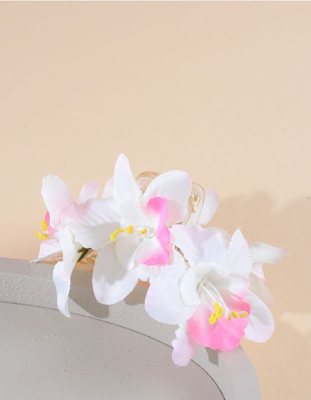 Заколка для волосся крабік у вигляді квітки | 263702-01-XX - A-SHOP