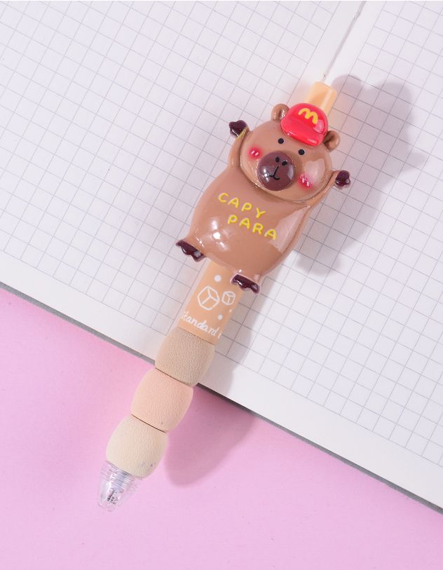 Ручка з капібарою | 265014-15-XX - A-SHOP