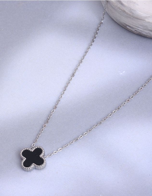 Підвіска на шию з кулоном у вигляді конюшини | 258304-06-XX - A-SHOP