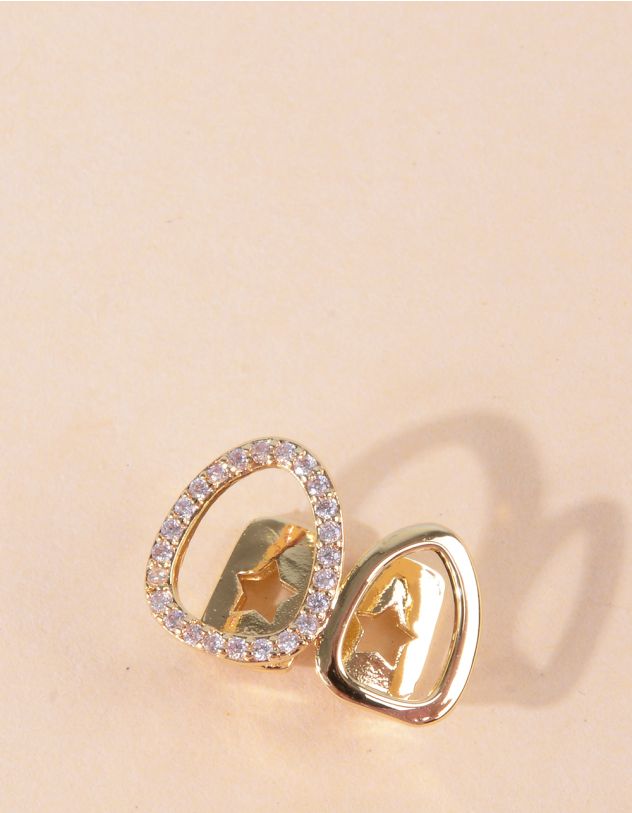 Грілзи подвійні зі стразами | 265665-04-XX - A-SHOP