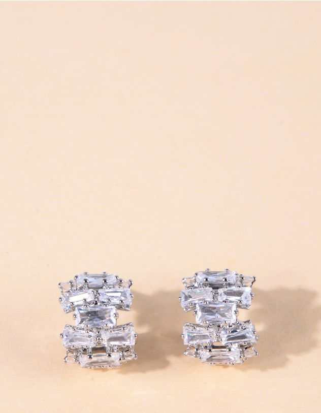 Сережки гвоздики півкільця | 267837-05-XX - A-SHOP