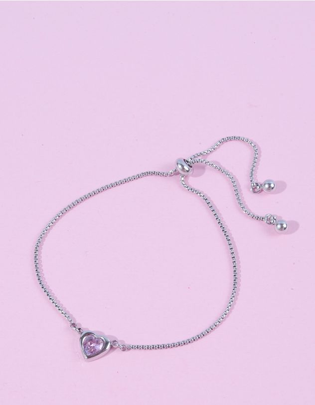 Браслет на руку з серцем | 263668-70-XX - A-SHOP