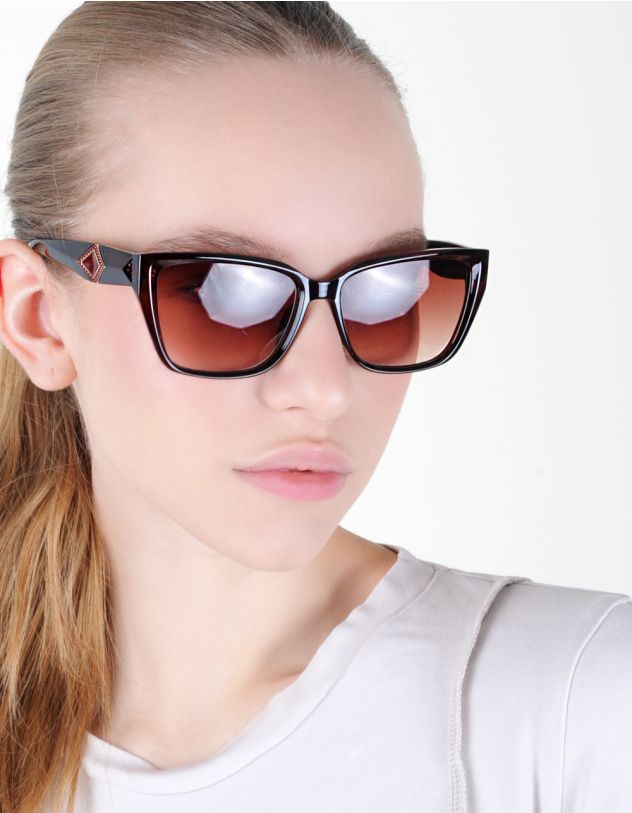 Окуляри сонцезахисні лисички з градієнтними лінзами | 262853-12-XX - A-SHOP