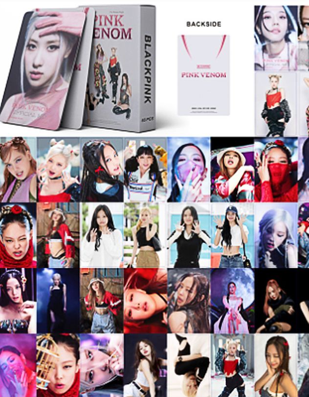 Картки у наборі з зображенням кей поп гурту | 262297-01-XX - A-SHOP