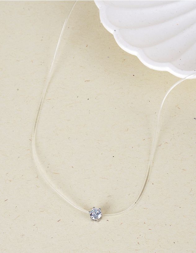 Підвіска з волосіні з кристалом у кулоні | 223737-06-XX - A-SHOP