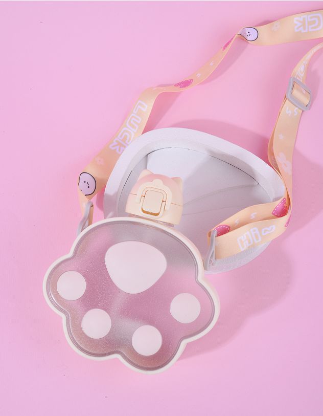 Пляшечка 400мл на ремінці у вигляді лапки | 265990-01-XX - A-SHOP