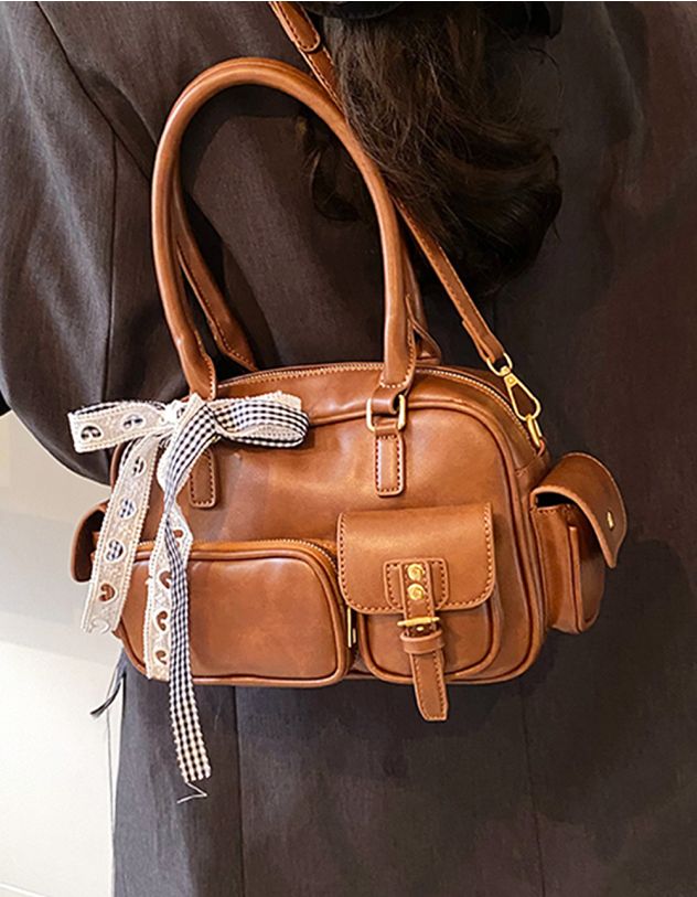Сумка на плече з бантом | 265351-34-XX - A-SHOP