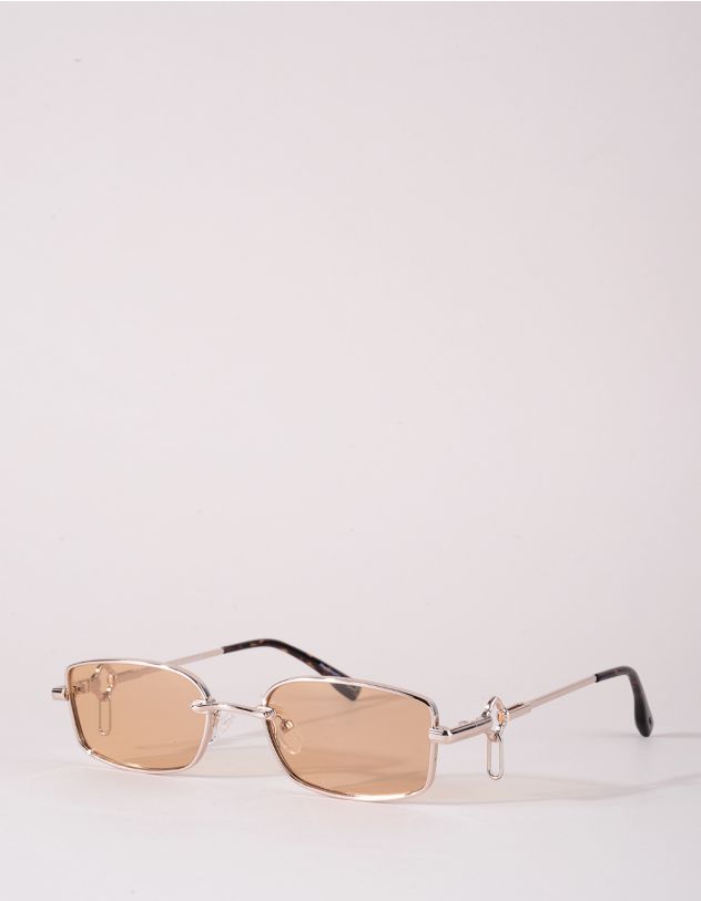 Окуляри сонцезахисні з лінзами прямокутної форми | 266507-34-XX - A-SHOP