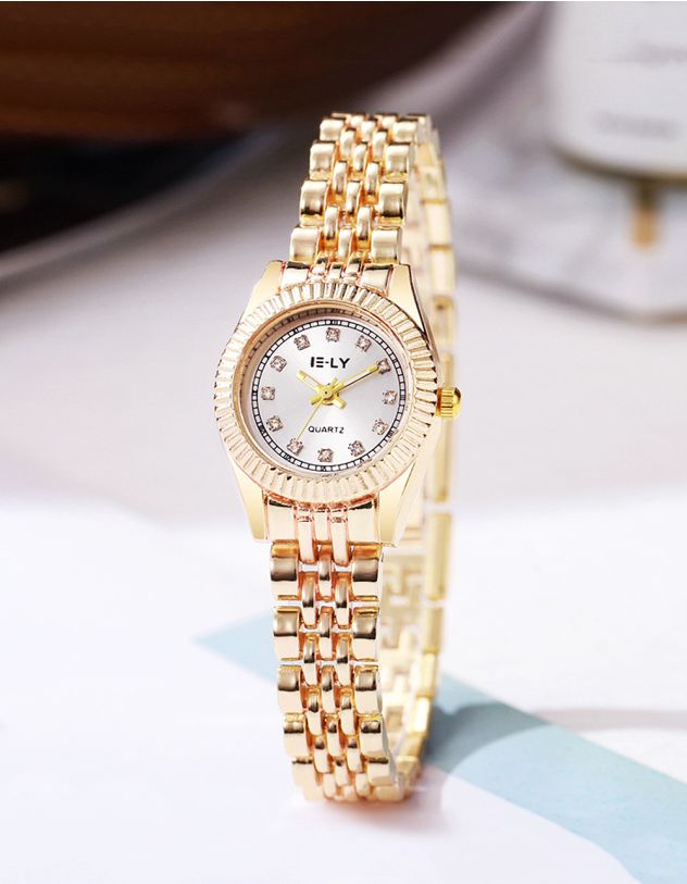 Годинник наручний з круглим циферблатом | 263466-04-XX - A-SHOP