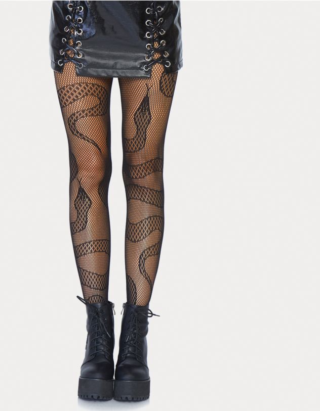 Колготки з зображенням змії | 253296-02-XX - A-SHOP