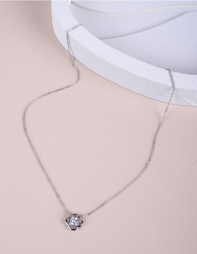 Підвіска на шию з кулоном у вигляді конюшини | 269984-05-XX - A-SHOP