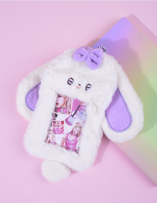 Картхолдер хутряний у вигляді кролика | 263557-35-XX - A-SHOP