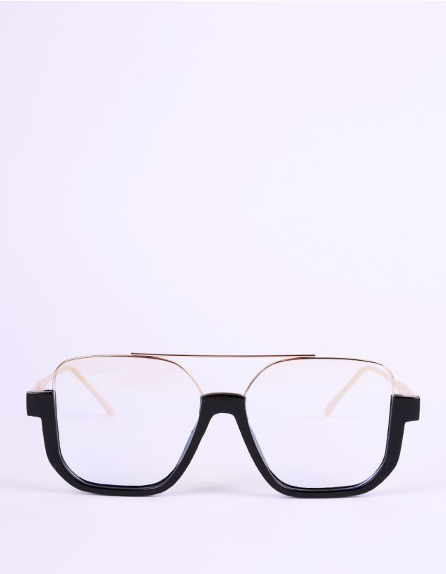 Окуляри іміджеві квадратні oversize | 266631-04-XX - A-SHOP