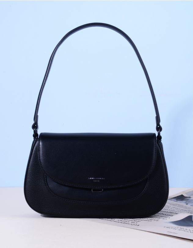 Сумка на довгому ремінці з клапаном | 265702-02-XX - A-SHOP