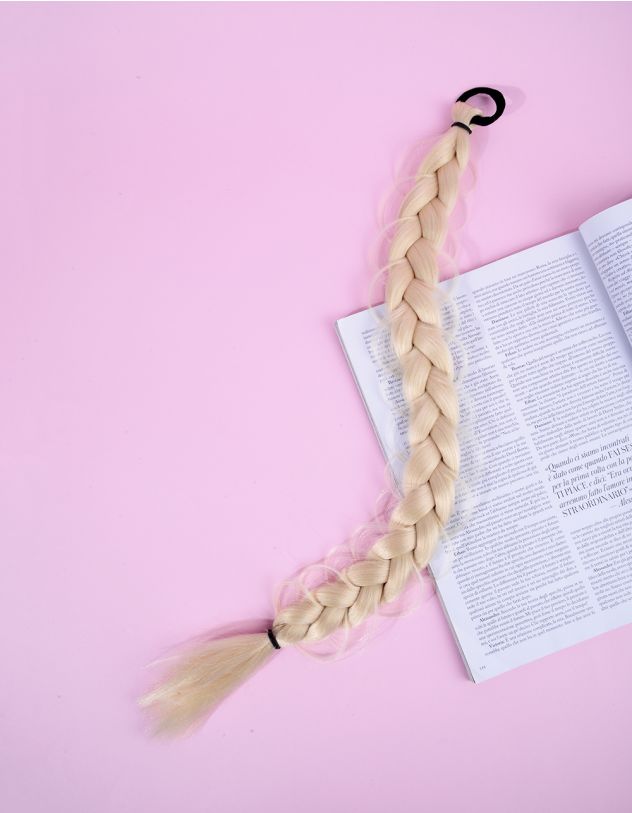 Коса на резинці для волосся | 265980-01-XX - A-SHOP