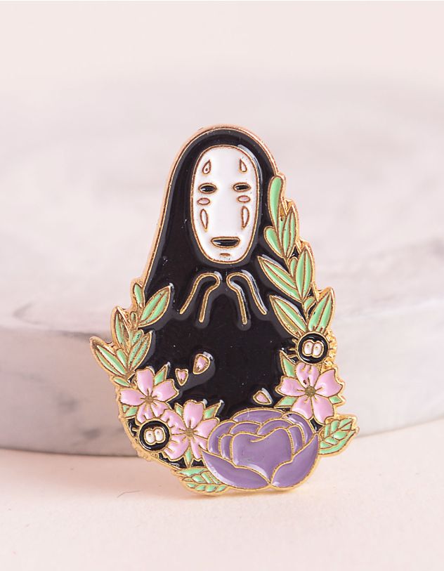 Брошка з зображенням персонажа аніме Безликий | 254711-02-XX - A-SHOP