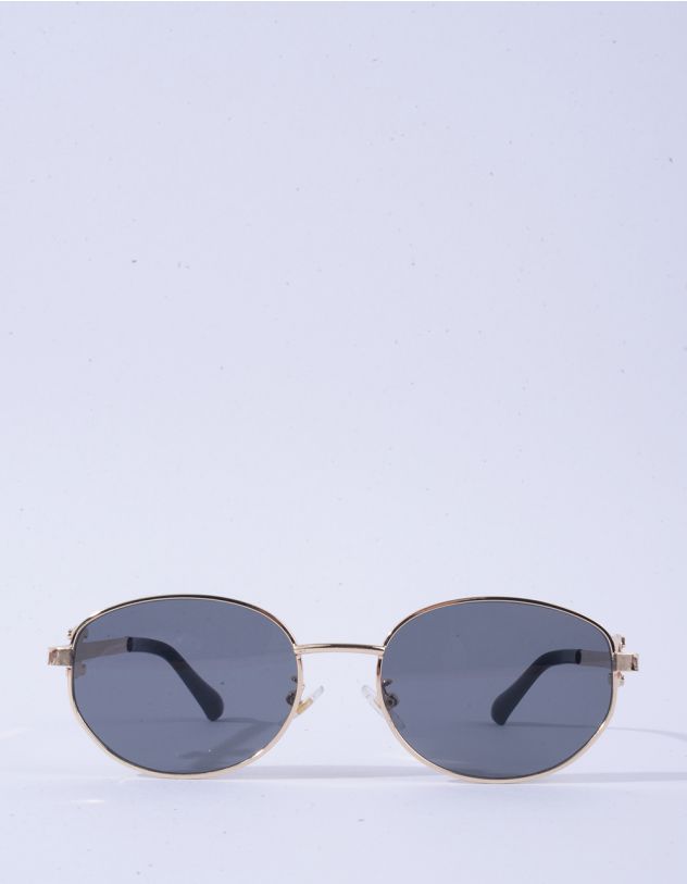 Окуляри сонцезахисні круглі з тонкими дужками | 262459-09-XX - A-SHOP