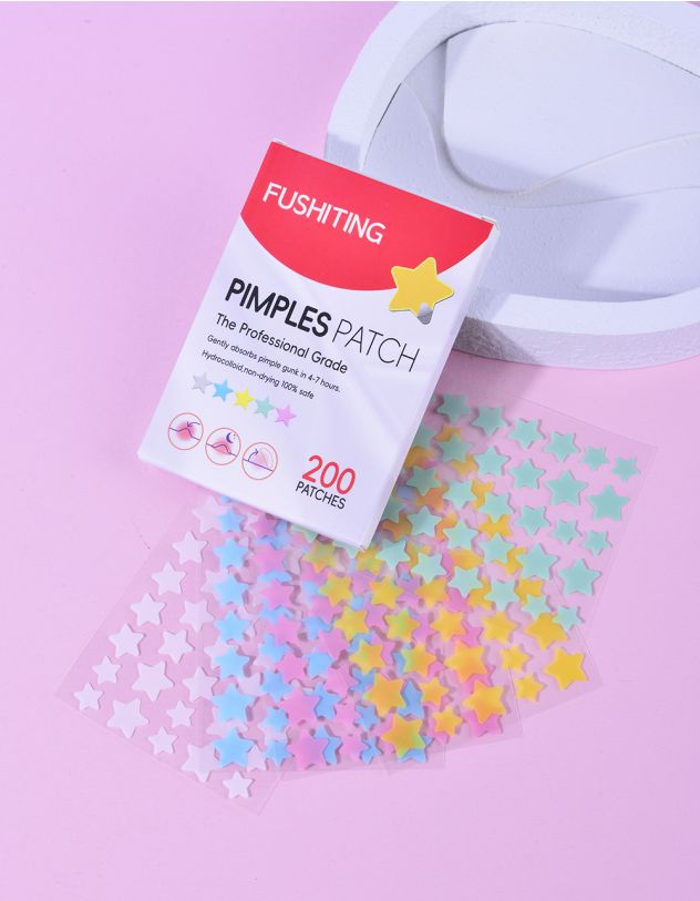 Патчі від прищів у вигляді зірки | 264299-01-XX - A-SHOP
