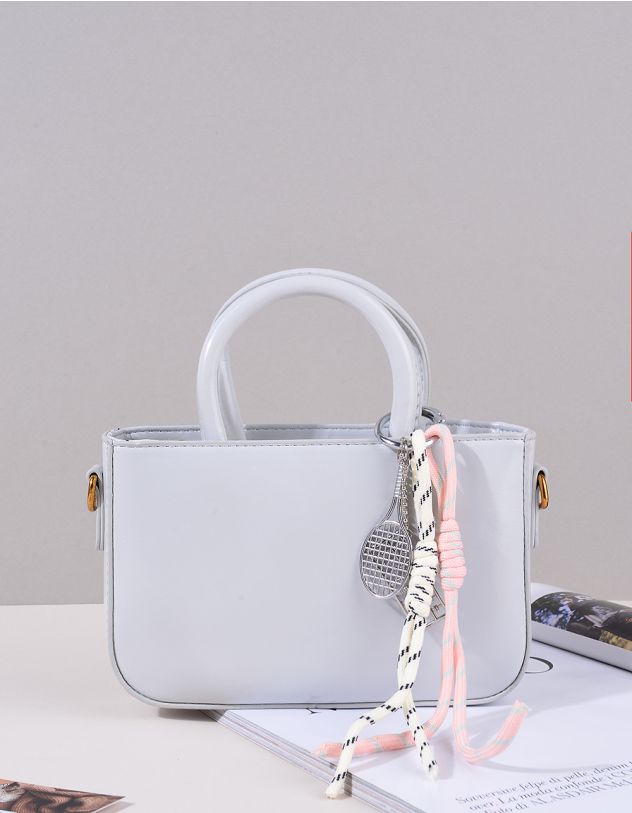 Сумка через плече з брелоком у вигляді ракетки | 264249-29-XX - A-SHOP