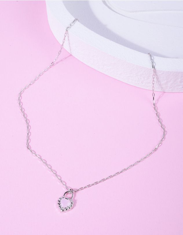 Підвіска на шию з кулоном у вигляді серця | 265865-70-XX - A-SHOP