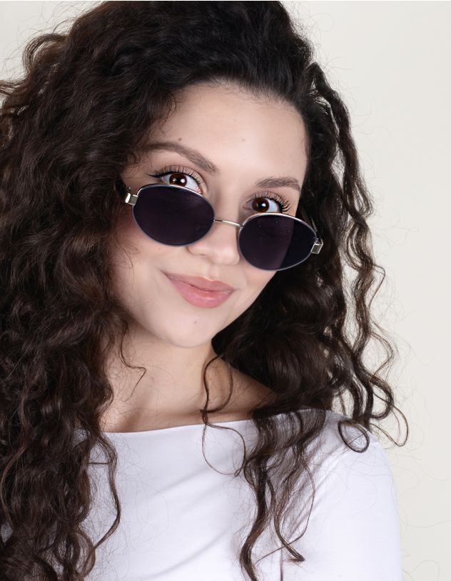 Окуляри сонцезахисні з лінзами круглої форми | 262824-07-XX - A-SHOP