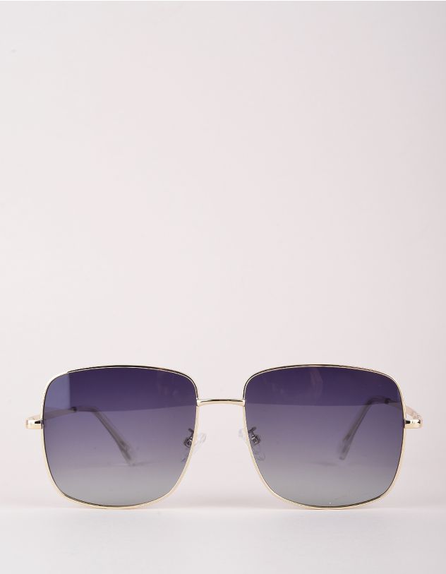 Окуляри сонцезахисні квадратні oversize | 265843-28-XX - A-SHOP