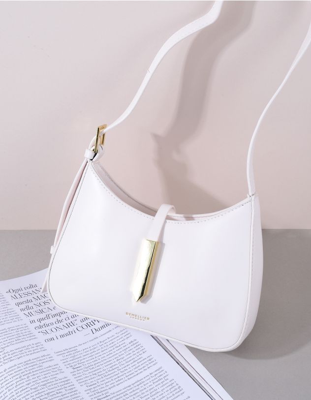 Сумка на довгому ремінці з фурнітурою | 264370-01-XX - A-SHOP