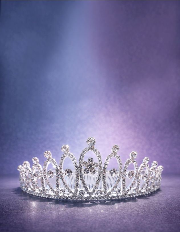 Діадема заколка для волосся з квіткою | 266002-05-XX - A-SHOP