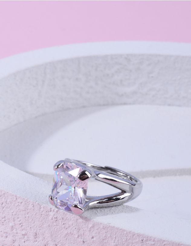 Кільце з кристалом | 266023-05-39 - A-SHOP