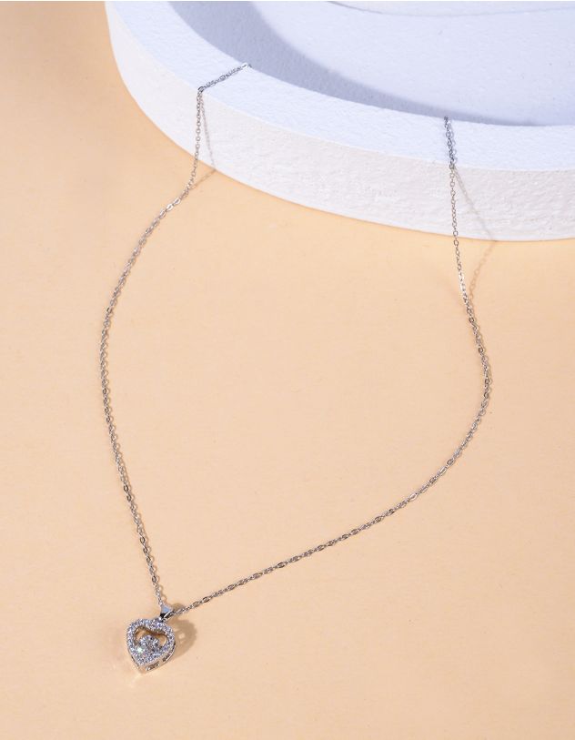 Підвіска на шию з кулоном у вигляді серця | 267307-05-XX - A-SHOP
