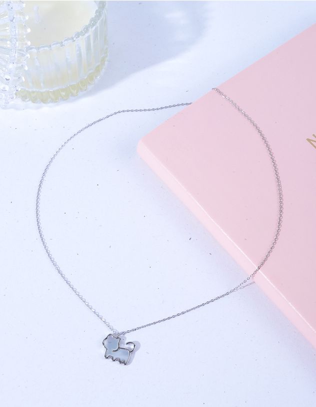 Підвіска на шию з кулоном у вигляді котика | 264107-05-XX - A-SHOP