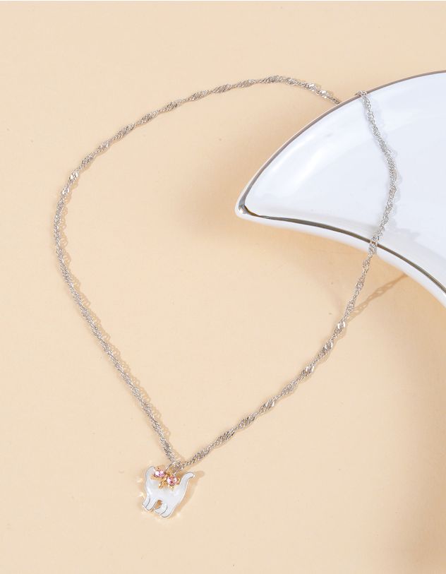 Підвіска на шию з кулоном у вигляді кішки | 264216-70-XX - A-SHOP