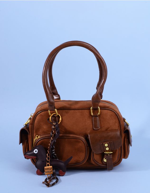 Сумка кросс боді з брелоком у вигляді такси | 265319-12-XX - A-SHOP