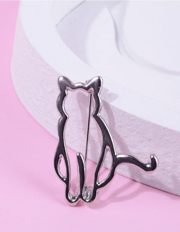 Брошка у вигляді кішки | 267416-05-XX - A-SHOP