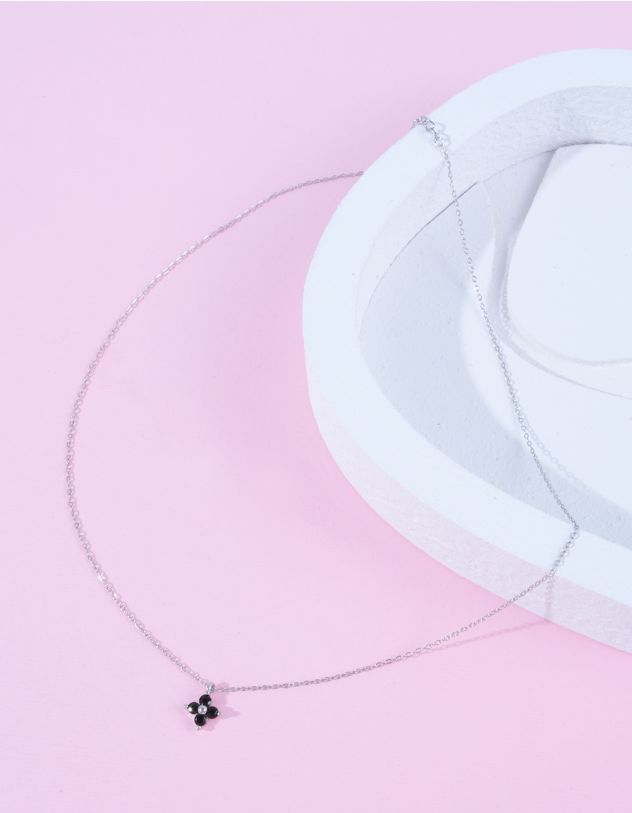 Підвіска на шию з кулоном у стразах | 264109-07-XX - A-SHOP