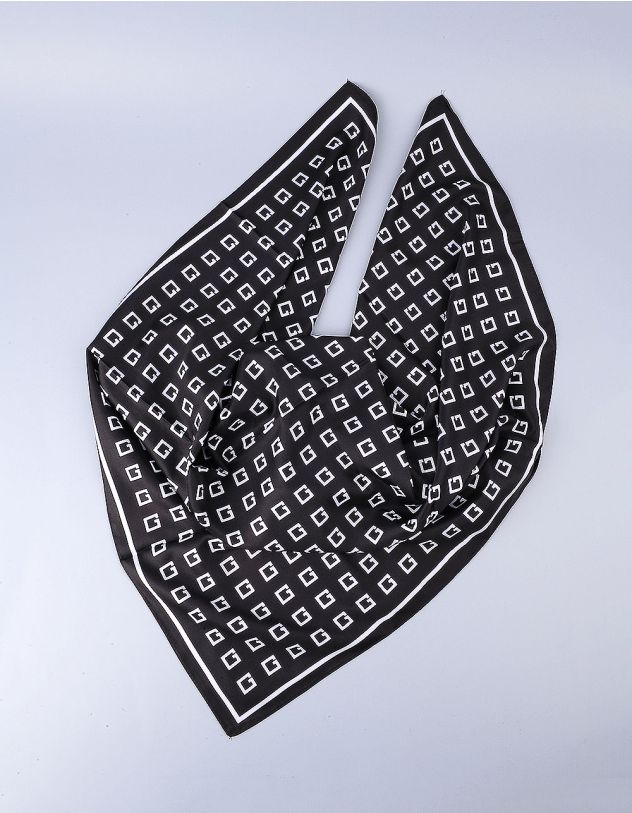 Хустка на шию з принтом | 256764-02-XX - A-SHOP