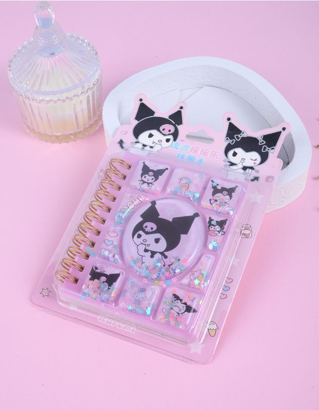 Блокнот з принтом персонажа аніме Куромі та Мелоді | 264111-35-XX - A-SHOP