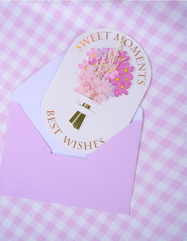 Листівка з квітами | 263176-14-XX - A-SHOP