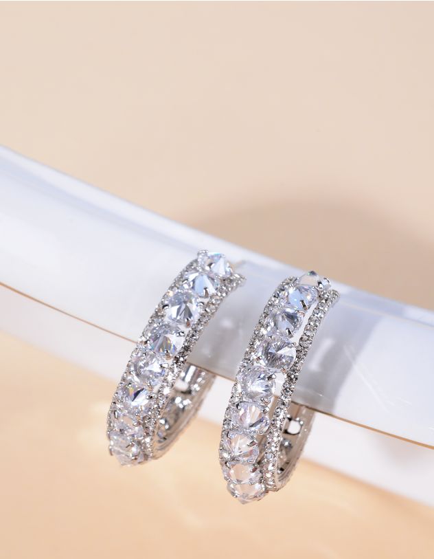Сережки кільця | 267443-05-XX - A-SHOP