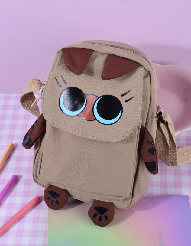 Сумка через плече у вигляді котика | 262329-22-XX - A-SHOP